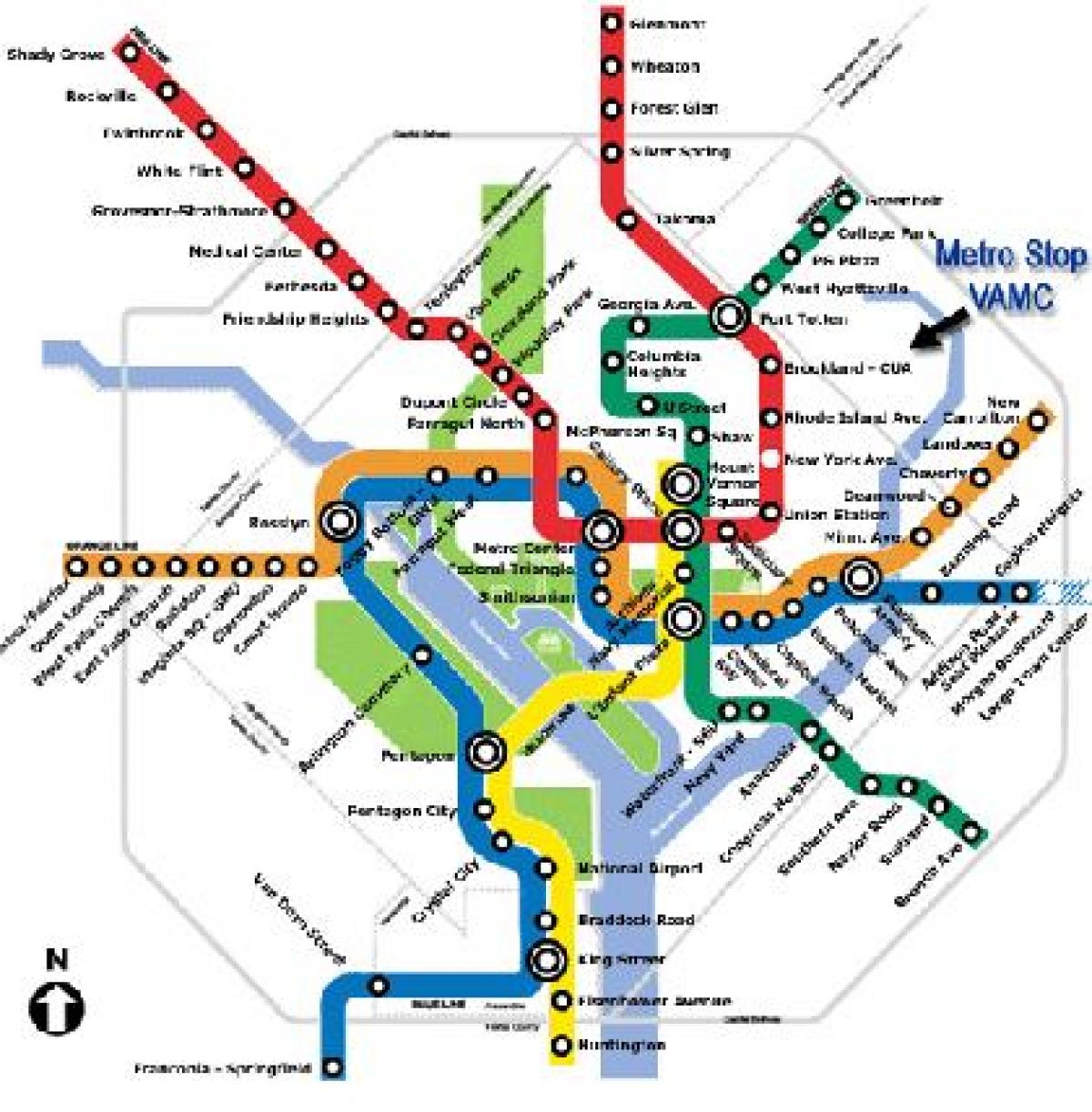 md metroo kaart