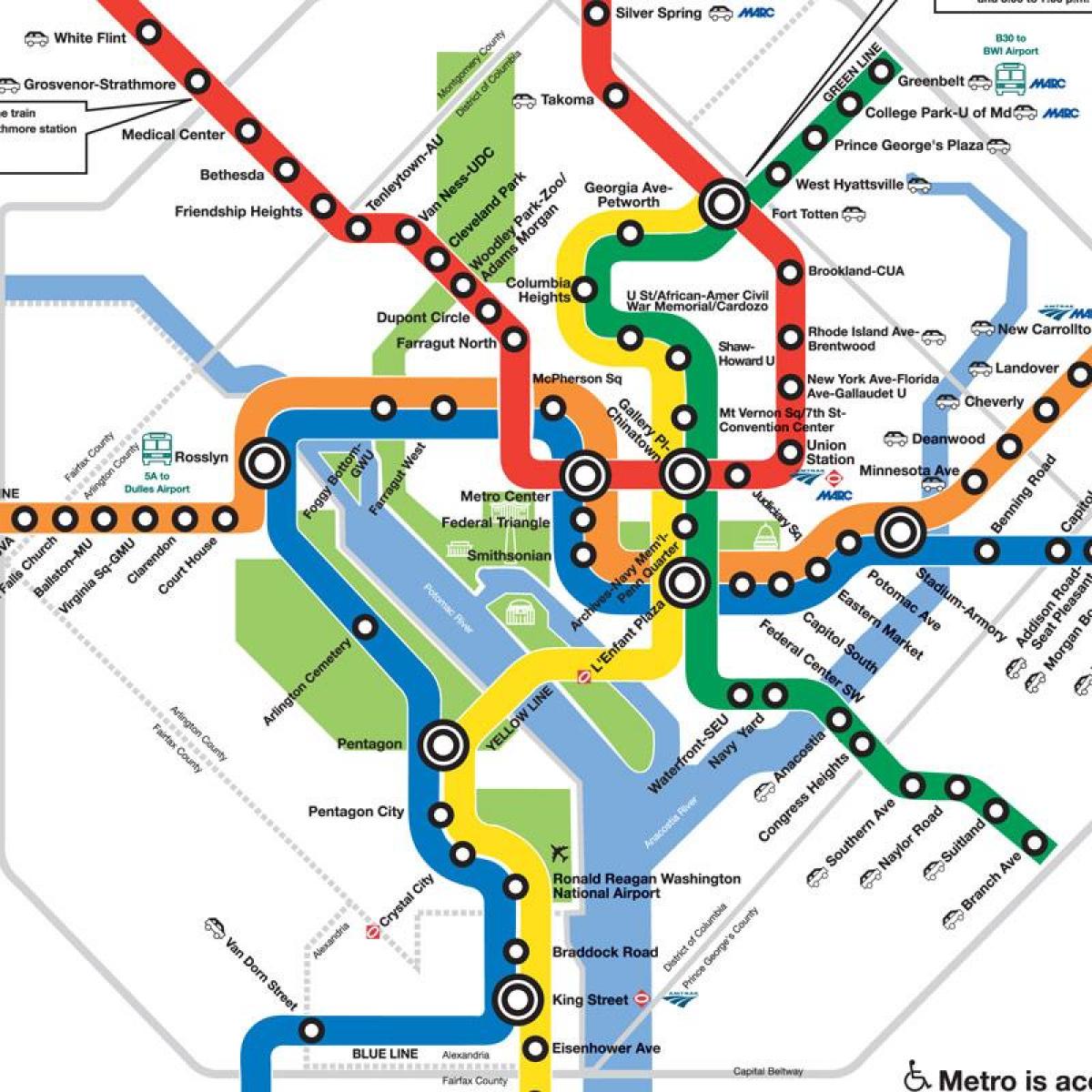 uus dc metroo kaart