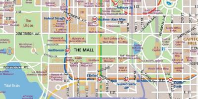 Sm national mall kaart