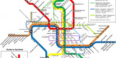 Washingtoni metroo-bussi-kaart